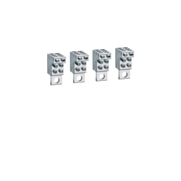 Hager HYS156H Anschlussklemmen P160 M8-Anschluss Cu/Al 4-polig 6x4-25mm²