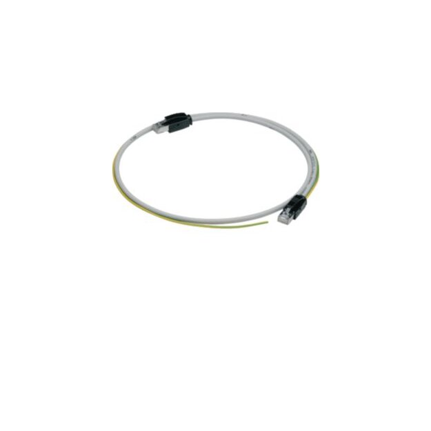 Hager HTG474H Modbus-Kabel mit RJ45 - RJ45 und Schirmerdungsanschlussleitung 5 m