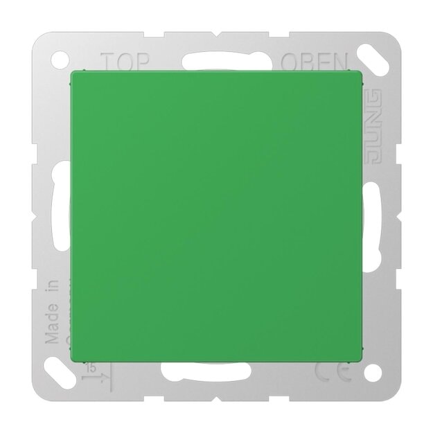 Jung A594-0GN Blind-Abdeckung (Duroplast) Grün Serie A