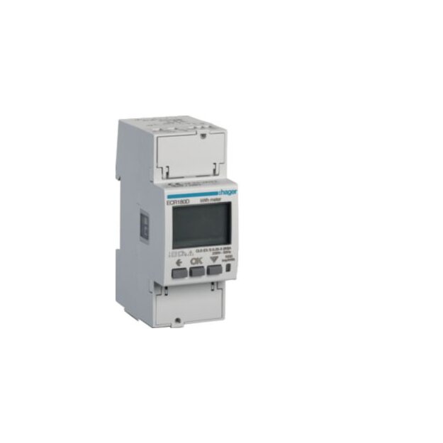 Hager ECR180D Energiezähler 1-phasig direkt 80A 2M MODBUS MID