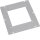 Hager MES-FLA02 Flansch für Filterlüfter IP40 174x200 BxT