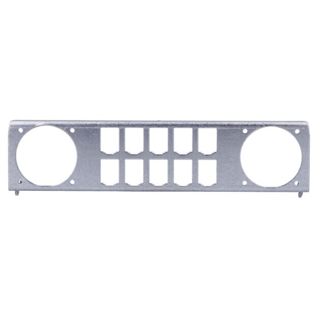 Hager UM00K3 Patchpanel für 10 Patchmodule RJ45 und für 2 Integro flow Einsätze