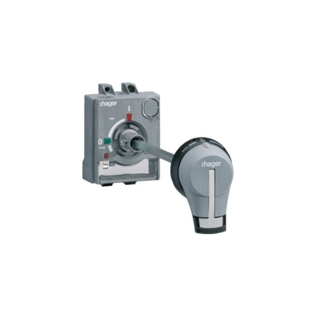 Hager HXS031H Drehantrieb zum Türeinbau Achslänge 200 mm P160