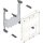 Hager UK21LH1 Baustein universN 300x250mm für Leistungsschalter H3+ P250