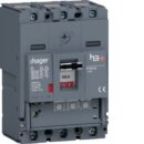 Hager HNS100GC Leistungsschalter h3+ P160 LSnI 3-polig 3D...