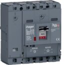 Hager HES041DC Leistungsschalter h3+ P160 TM ADJ 4-polig...