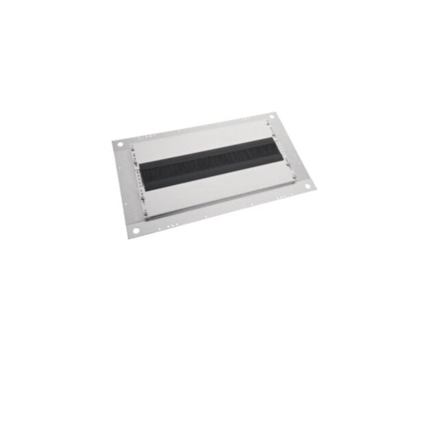 Hager M-BBB3540 Bodenblech 3-teilig mit Bürsten 350x400 BxT verzinkt