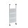 Hager UM51UK Traggerüst mit Kunststoff-Montageplatte für Multimedia-Anwendungen 850x250mm