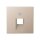 Jung A569-1PLUACH Abdeckung f. IAE/UAE-Anschlussdose (Duroplast) Champagner Serie A