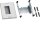Hager UK21LH1M Baustein universN 300x250mm für Leistungsschalter H3+ P250 mit Motorantrieb