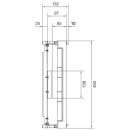 Hager UK31LH1 Baustein universN 450x250mm für...