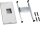 Hager UK31LH1 Baustein universN 450x250mm für Leistungsschalter H3+ P250