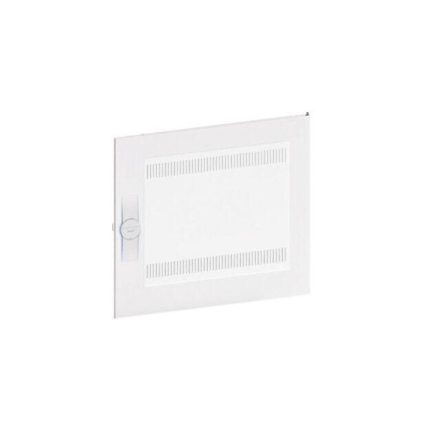 Hager FZ002NM Tür univers rechts Media geschlitzt RAL 9010 für Schrank IP3X 500x550mm