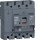 Hager HMT251GR Leistungsschalter h3+ P250 LSnI 4-polig 4D N0-50-100% 250A 50kA FTC