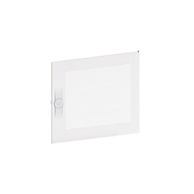 Hager FZ002NM2 Tür univers rechts Media geschlossen RAL 9010 für Schrank IP44 500x550mm