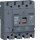 Hager HNT201DR Leistungsschalter h3+ P250 TM ADJ 4-polig 4D N0-100% 200A 40kA FTC
