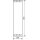 Hager FZ015NV Tür univers links geschlitzt m.90SL RAL 9010 für Schrank IP3X 950x800mm