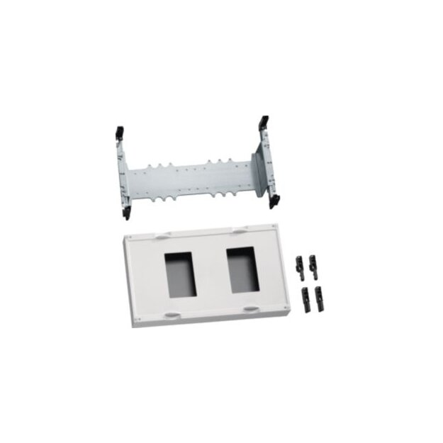 Hager UK22LH1M Baustein universN 300x500mm für 2 Leistungsschalter H3+ P250 mit Motorantrieb