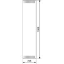 Hager FZ023NV Tür univers links geschlitzt m.90SL...