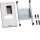 Hager UK31LH1FM Baustein universN 450x250mm für Leistungsschalter H3+ P250 mit FI und Motorantrieb