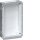 Hager FWU31L Mauerkasten 36PLE leer ohne BR und Tür SKII Nischenmaße HxBxT:507x315x112mm