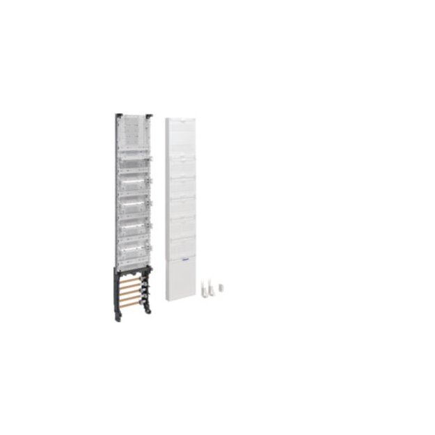 Hager ZH55SAR2 Einbausatz universZ mit Sammelschienen 5 x RfZ und APZ oben 1350 mm