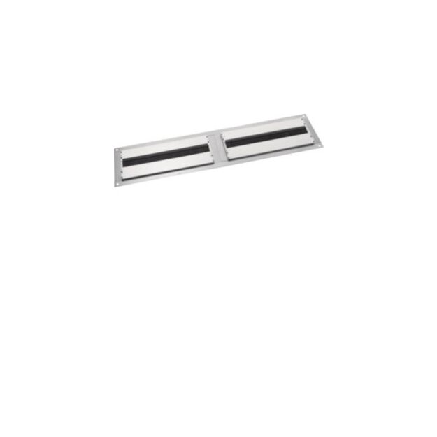Hager M-BBB16040 Bodenblech 3-teilig mit Bürsten 1600x400 BxT verzinkt