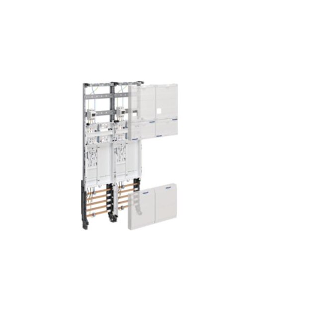 Hager ZK3EH62 Komplettfeld universZ 2 Zählerplätze BKE-I Hauptschalter H=1050mm 2-feldig
