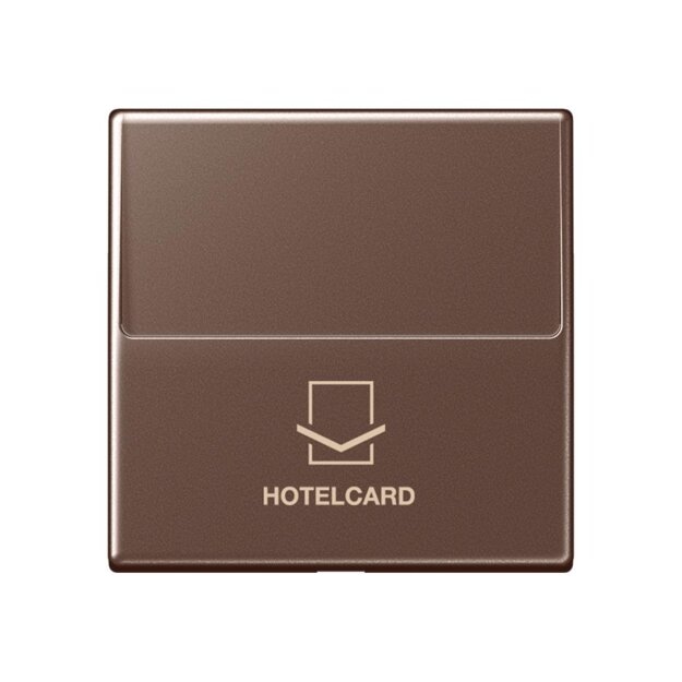 Jung A590CARDMO Hotelcard-Schalter (Thermoplast bruchsicher) Mokka Serie A