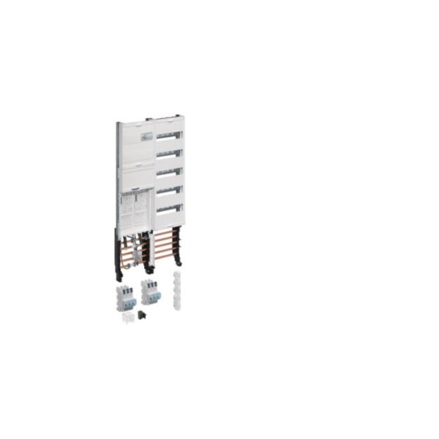 Hager ZK3ET51WM Komplettfeld universZ 2ZP BKE-I OKK VT5 SLS 35A ESA 1050x500 2-feldig