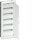 Hager FWU51S Feldverteiler UP 60PLE mit univers IP30 SKII Nischenmaße HxBxT:807x315x112mm