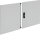 Hager FZ054R Tür univers für FR54* Schränke IP55 800x1050mm