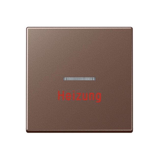 Jung A590HMO Wippe "Heizung" (Thermoplast bruchsicher) Mokka Serie A