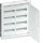Hager FWU42S Feldverteiler UP 96PLE mit univers IP30 SKII Nischenmaße HxBxT:657x565x112mm