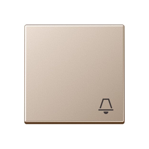 Jung A590KCH Wippe m. Symbol "Klingel" (Thermoplast bruchsicher) Champagner Serie A