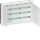 Hager FWU33S Feldverteiler UP 108PLE mit univers IP30 SKII Nischenmaße HxBxT:507x815x112mm