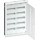 Hager FWU52A Feldverteiler UP 120PLE mit univers IP30 SKII Nischenmaße HxBxT:807x565x112mm
