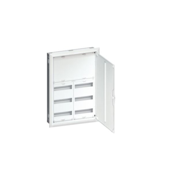 Hager FWU52N Feldverteiler UP 72PLE mit Abdeckung 150mm IP30 SKII Nische HxBxT:807x565x112mm