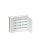 Hager FWU43A Feldverteiler UP 144PLE mit univers IP30 SKII Nischenmaße HxBxT:657x815x112mm