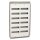 Hager FWU62S Feldverteiler UP 144PLE mit univers IP30 SKII Nischenmaße HxBxT:957x565x112mm