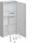 Hager ZB32ET215W3 Komplettschrank universZ 1 Zählerplatz BKE-I APZ VT5 H=1100mm 2-feldig ESA REG
