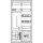 Hager ZB323T15W31 Komplettschrank universZ 1 Zählerplatz 3-polig APZ VT5 H=1100mm 2-feldig ÜSS ESA REG