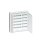 Hager FWU53A Feldverteiler UP 180PLE mit univers IP30 SKII Nischenmaße HxBxT:807x815x112mm