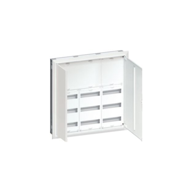 Hager FWU53N Feldverteiler UP 108PLE mit Abdeckung 150mm IP30 SKII Nische HxBxT:807x815x112mm