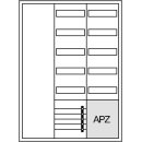 Hager ZB33VT10APZ2 Systemschrank universZ 1100x800 mm mit...
