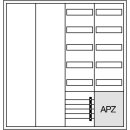 Hager ZB34VT10APZ2 Systemschrank universZ 1100x1050 mm...