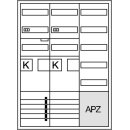 Hager ZB33ET225W1 Komplettschrank universZ 2...