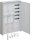 Hager ZB33ET225W1 Komplettschrank universZ 2 Zählerplätze BKE-I APZ VT5 H=1100mm 3-feldig ESA