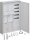 Hager ZB33ET225W11 Komplettschrank universZ 2 Zählerplätze BKE-I APZ VT5 H=1100mm 3-feldig ÜSS ESA