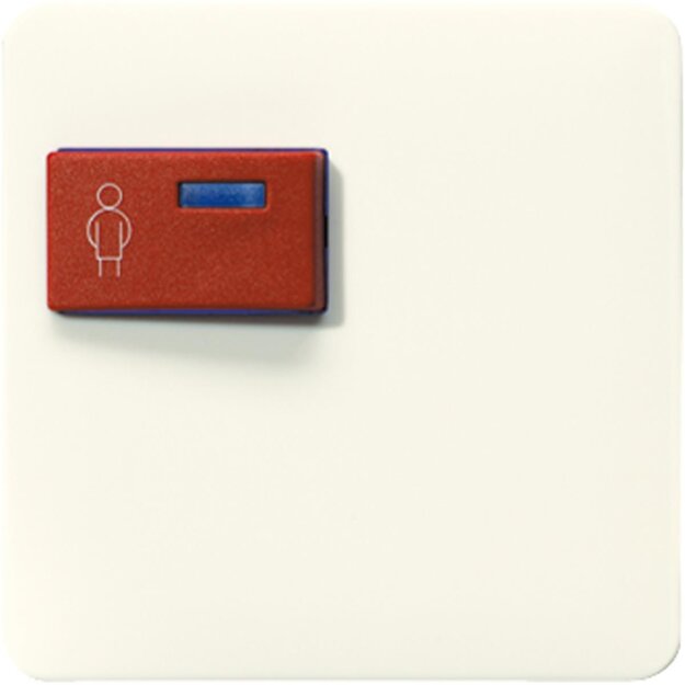 Jung 071C Abdeckung für Ackermann (Thermoplast bruchsicher) Weiß Serie CD